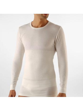 THERMAL LONG-SLEEVED T-SHIRT COTTON AND WOOL