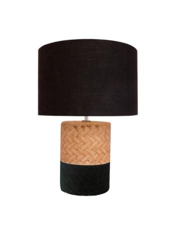 TABLE LAMP - BLACK AND BEIGE