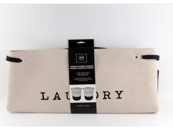PANIER À LINGE  EN CANVAS