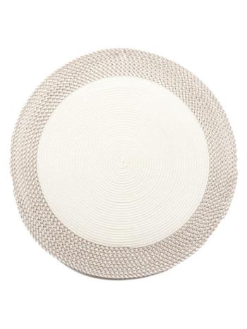 ROUND PLACEMAT WITH BORDER